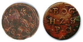 POMMERN-ÄMTER BARTH und NEUENKAMP Scherf 1590 Hildisch 277 Gib./Witkiewicz BOG. 88.1 ss+