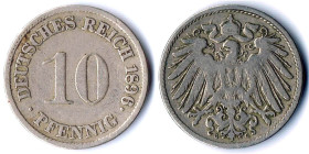 10 Pfennig 1896 G fss