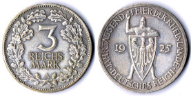 3 RM 1925 A Rheinlande fvz
