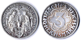 3 RM 1927 A 1000 Jahre Nordhausen vz