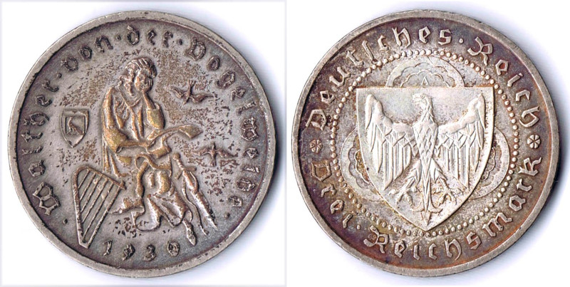 3 RM 1930 A Walther von der Vogelweide vz