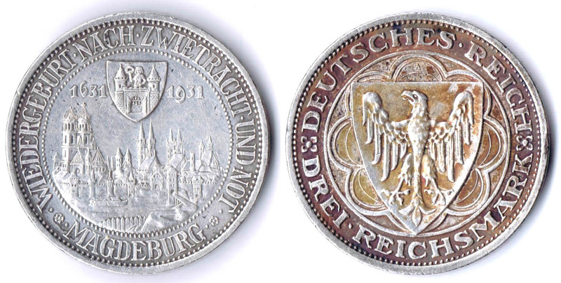 3 RM 1931 A Magdeburg Rdu. vz