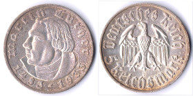 5 RM 1933 E Luther