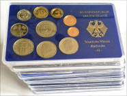15 Kursmünzensätze PP 1976-2001 Listung siehe PDF-Katalog