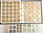 Sammlung im Album 1948-1987, dabei 2 DM 1951 D,F,G,J, Max Planck komplett (58 Stück), 5 DM Kursmünze fast komplett, alle 10 DM Olympiamünzen komplett ...