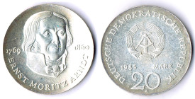 20 Mark 1985 Ernst Moritz Arndt