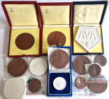 Posten mit 14 teils seltenen Porzellanmedaillen -siehe PDF-Katalog-