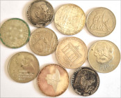 10 deutsche Münzen ss-vz