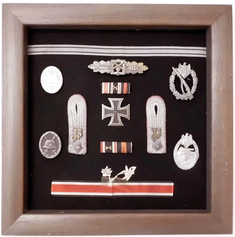 Nachlaß Oberleutnant Reetz 3.Panzerdivision. Großes Konvolut mit Auszeichnungen,...