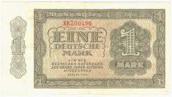 1 DM 1948 Serie XK 6-stellig Austauschnote / Replacement GEB