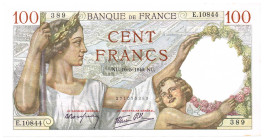 FRANKREICH 100 Francs 16-5-1940 FKF