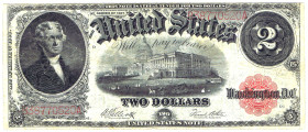 USA 2 Dollar 1917 UNITED STATES NOTE P.188 Fr.59 GEB