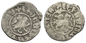 Cilician Armenia. Levon III, 1301-1307. Takvorin. (2.4 Gr. 20mm).