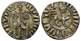 Cilician Armenia. Hetoum I. 1226-1270. AR Tram (2.94 Gr. 20mm.)