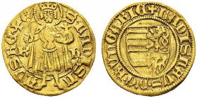 Ladislas V, 1453-1457. Ducat ND, Kremnitz. Fr. 16. AU. 3.52 g. AU