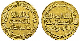 Umar, 717-720. Dinar AH 101 (719), Dimashq. Album 132. AU. 4.19 g. AU