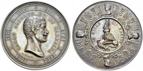 Silver medal ND, by G. Galeazzi. 56 mm. On famous Italians. AR. 83.65 g. UNC
Ex. Sincona auction 23, 19 May 2015, lot 2743.