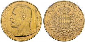 100 Francs 1904 A, Paris. KM 105; Gad. MC124; Fr. 13. AU. 32,26 g. NGC MS 63