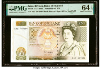 Great Britain Bank of England 50 Pounds ND (1991-93) Pick 381c PMG Choice Uncirculated 64 EPQ. HID09801242017 © 2023 Heritage Auctions | All Rights Re...