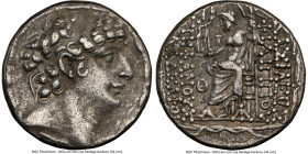 SELEUCID KINGDOM. Philip I Philadelphus (ca. 95/4-76/5 BC). AR tetradrachm (26mm, 12h). NGC Choice VF. Antioch on the Orontes, after 88/7 BC. Diademed...