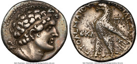 PTOLEMAIC EGYPT. Ptolemy VI Philometor (180-145 BC). AR stater or tetradrachm (27mm, 12h). NGC VF. Paphos, Regnal Year 21 (161/60 BC). Diademed head o...