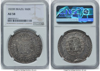 João VI 960 Reis 1820-R AU58 NGC, Rio de Janeiro mint, KM326.1. HID09801242017 © 2023 Heritage Auctions | All Rights Reserved