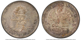 Republic 50 Centavos 1876 Pi-H AU Details (Scratch) PCGS, San Luis Potosi mint, KM407.7. HID09801242017 © 2023 Heritage Auctions | All Rights Reserved...