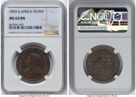 Republic Penny 1893 MS64 Brown NGC, Berlin mint, KM2. HID09801242017 © 2023 Heritage Auctions | All Rights Reserved