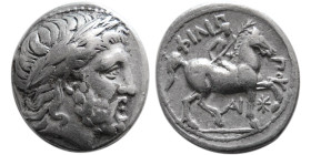 KINGDOM of MACEDON, Philip II. Ca. 323-315 BC. AR Tetradrachm