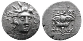 ISLANDS off CARIA, Rhodes. Circa 125-88 BC. AR Hemidrachm.