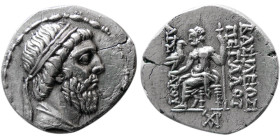 KINGS of PARTHIA, Mithradates I. 164-132 BC. AR Drachm.