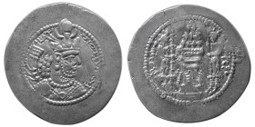 SASANIAN KINGS, Yazdgird II, AD 438-457. AR Drachm.
