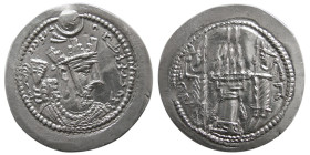 SASANIAN KINGS, Yazdgird II, AD 438-457. AR Drachm.