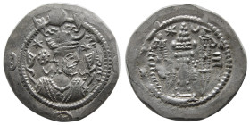 SASANIAN KINGS, Kavad I, second reign, 488-531 AD. AR Drachm.