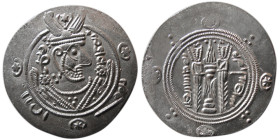 TABERISTAN, Apzut series, Year 137. AR Hemidrachm.