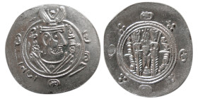 TABERISTAN, APZUT series. Year 135. AR Hemidrachm.