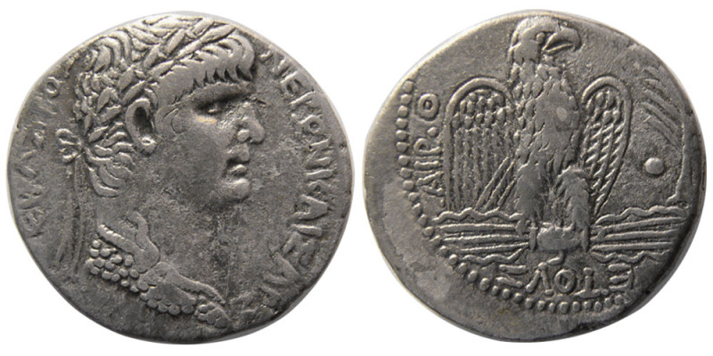 SYRIA; Seleucis and Pieria. Nero. 54-68 AD. AR Tetradrachm (15.18 gm; 25 mm). An...
