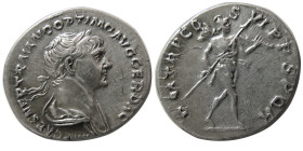 ROMAN EMPIRE, Trajan. 98-117 AD. AR Denarius.