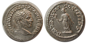 ROMAN EMPIRE, Caracalla. 198-217 AD. AR Denarius.