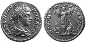 ROMAN EMPIRE, Caracalla, 198-217 AD. AR Denarius.
