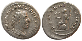 ROMAN EMPIRE, Philip I. 244-249 AD. AR Antoninianus.
