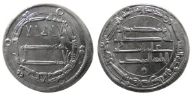 ABBASID, al-Mahdi, 775-785 AD. AR Dirhem. Madinat al Salam, year 161.