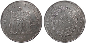FRANCE, 1979. Silver 50 francs.