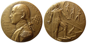 Jones, John Paul. Bronze Medal (44 mm).