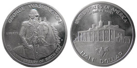 U.S. Commemorative Silver Medallion. Half Dollar.