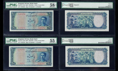 IRAN, Bank Melli. Pair of 500 Rials Bank Notes. Pick # 52.