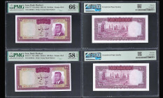IRAN, Bank Markazi. Pair of 100 Rials Bank Notes. Pick # 77.
