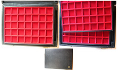 Large Abafil Coin Case. Manufactured by Abafil of Milan, Italy.