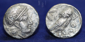 Bactria: Sophytes, c. 325-300 BCE, AR Drachm. Athenian owl type.