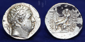Greco Baktrian Kingdom: Euthydemos I Theos Megas. AR Tetradrachm. ca. 215-210 BC.